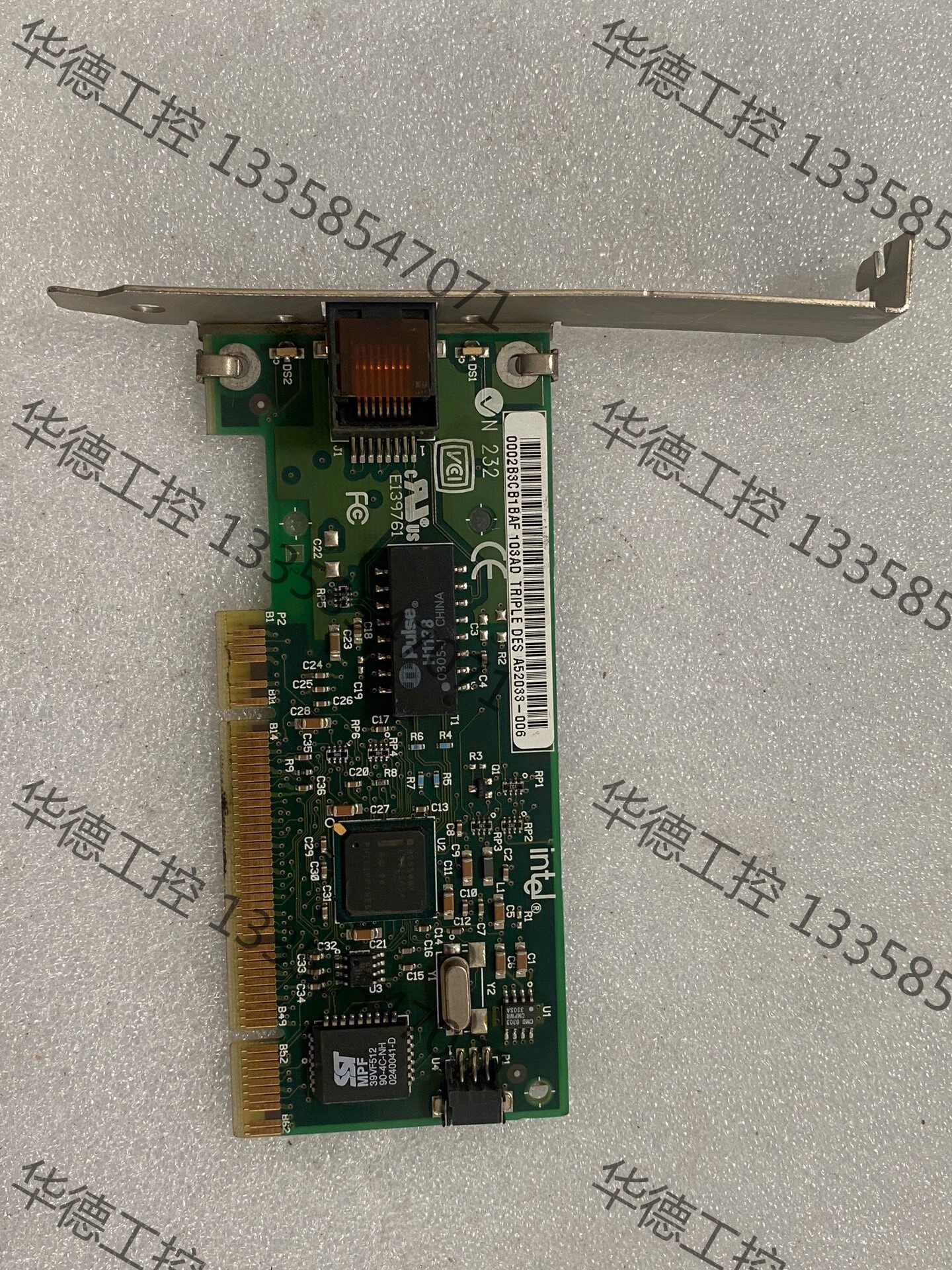 议价 inter英特尔82559芯片组pila8460b 百兆网卡
