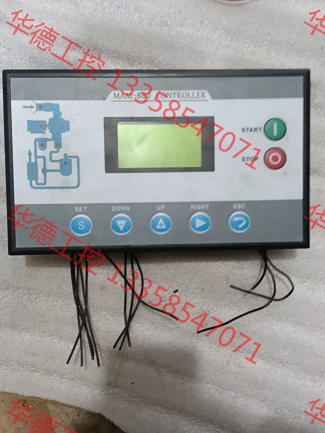 议价 普乐特 控制器mam- 880,空压机控制器,正常使用的,需
