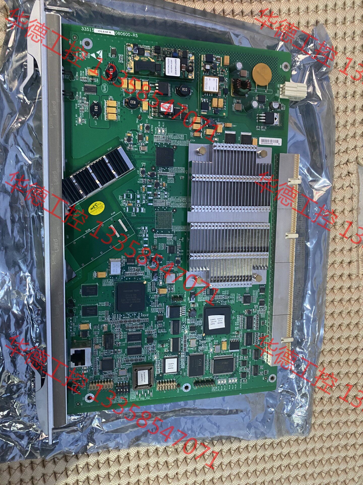 议价 中兴传输s385的ol64单口板卡,全新的,80公里的,银边