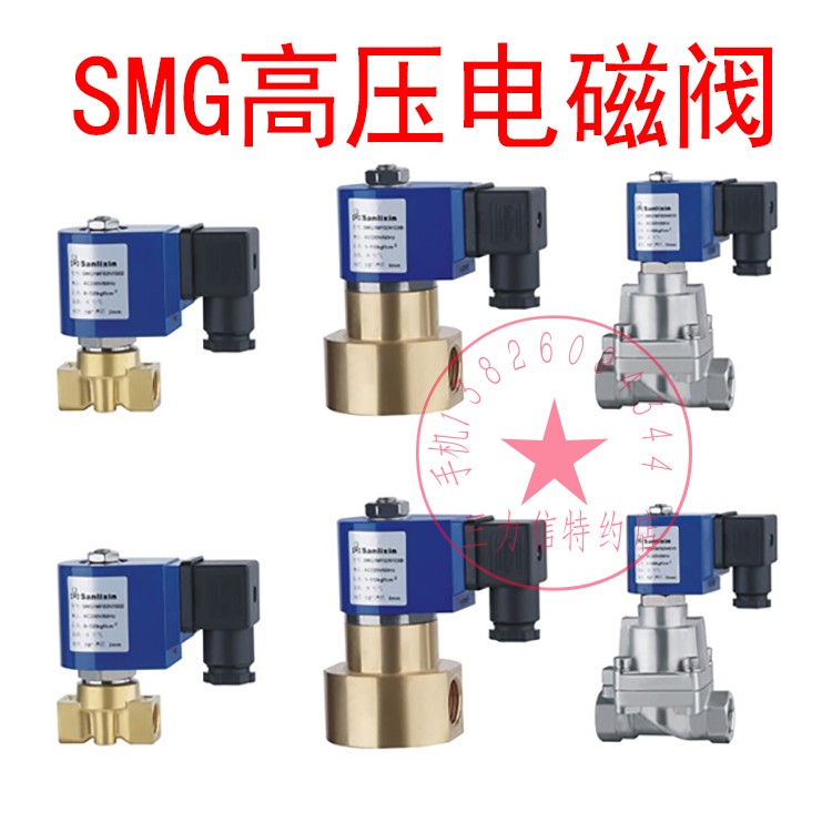 Sanlixin三力信电磁阀SMG1MF02V1B02 C3 0308 13 1/4水阀气阀油阀