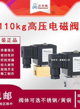 Sanlixin三力信电磁阀AC220V SLZ1DF02V9D10 C08 SLZ1DF02V5B06