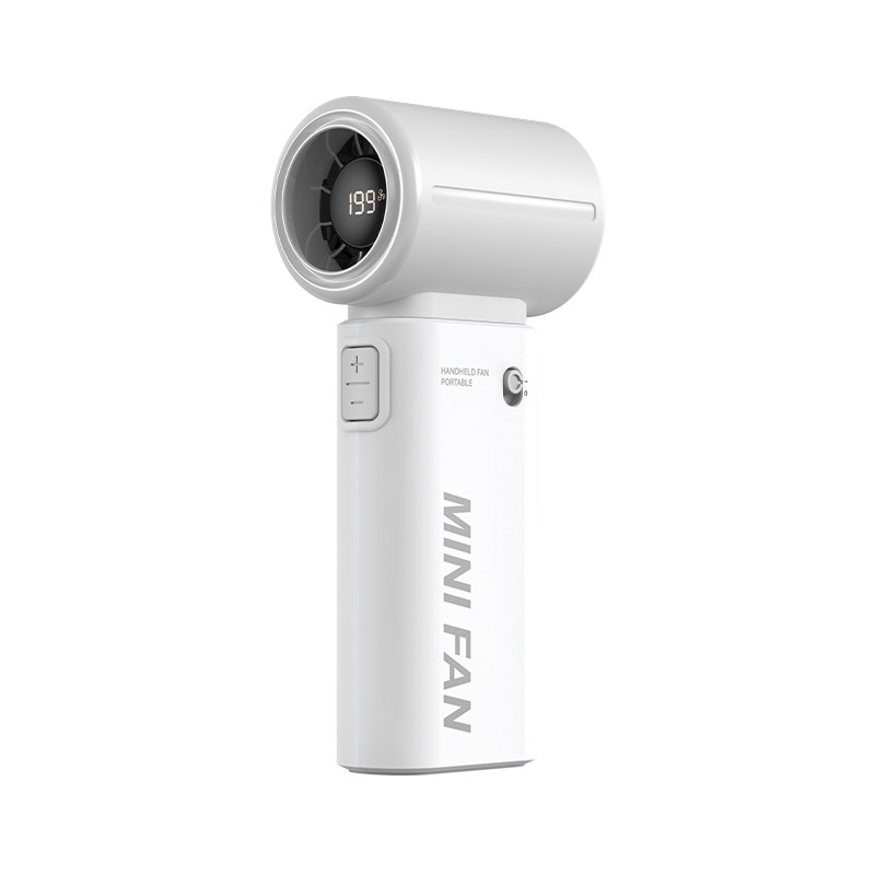 数显199档高速手持小风扇学生户外便携清凉口袋风扇大容量长续航 - 琪迹数码店出品