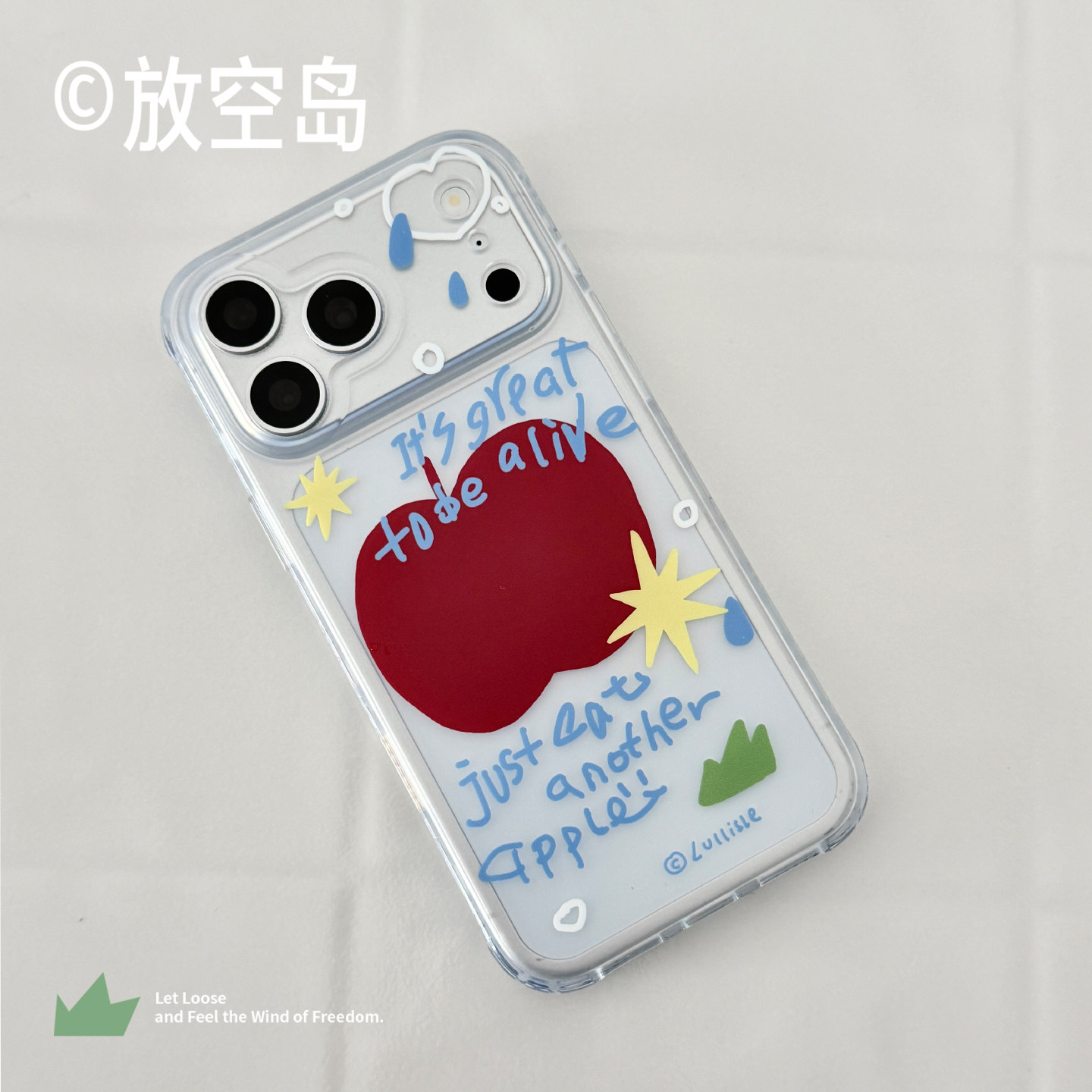 放空岛正版原创丨苹果日记丨mini角双层imd磁吸磨砂手机壳苹果iPhone16promax/17promax小众全包防摔包相机键