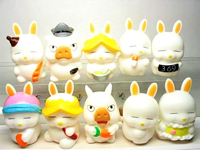 中古全新！超级可爱！流氓兔玩具手办/手办景品