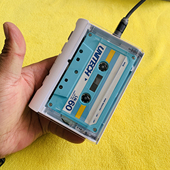 日本代购 W10 磁带播放器AX W10C随身听 东芝AUREX无线蓝牙盒式