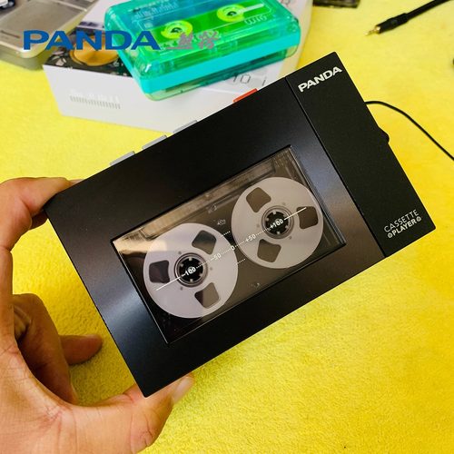 熊猫W10磁带播放机随身听卡带录音单放老式80年代复古卡式Walkman