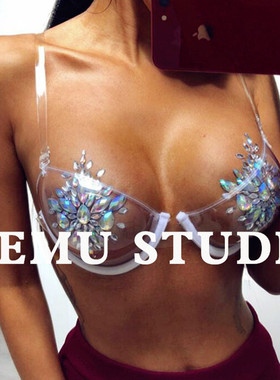 超闪！水钻乳贴  高品质钻石胸部贴  可贴全身，骚爆了！！！