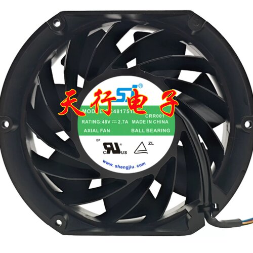 全新SJ生久 SC481751BH/SC481751BG 48V 17cm汇川变频器散热风扇