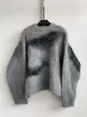 Hell System Official Sun Yuchen's Same Style Autumn and Winter New Knit Wool Yarn Short Wide Silhouette Sweater