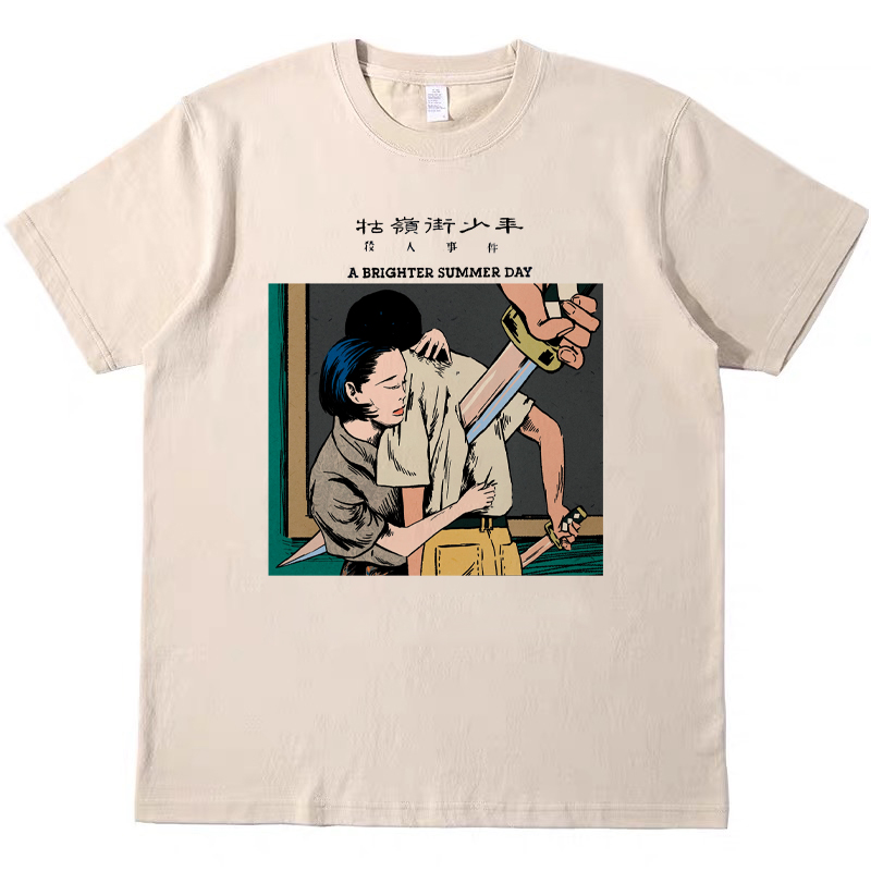 短袖bf男女情侣T恤杨德昌电影