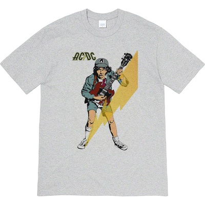 ACDC摇滚乐队音乐节美式复古短袖bf男女情侣T恤纯棉tee原创tshirt