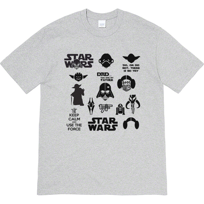 星球大战star wars趣味美式复古T恤vintage男女宽松纯棉tee shirt