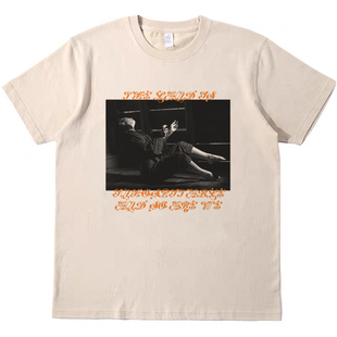 米茨基Mitski 复古vintage男女情侣短袖tee宽松纯棉T恤t shirt