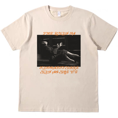 短袖bf男女情侣T恤复古