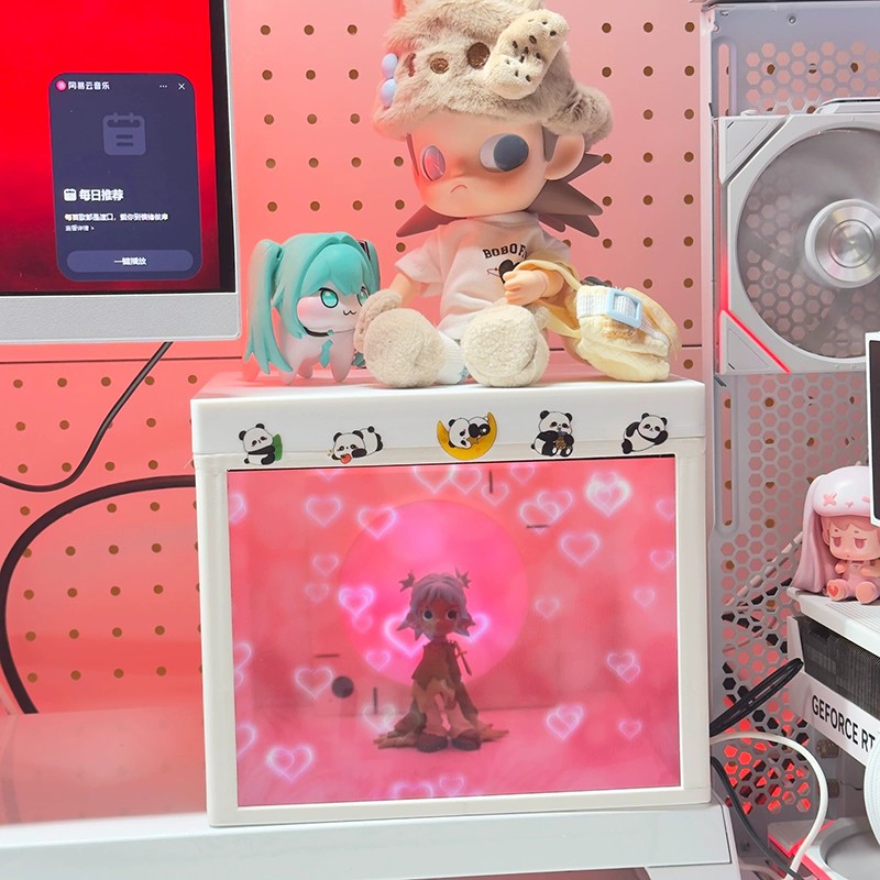 DIY全息舱电脑扩展显示副屏