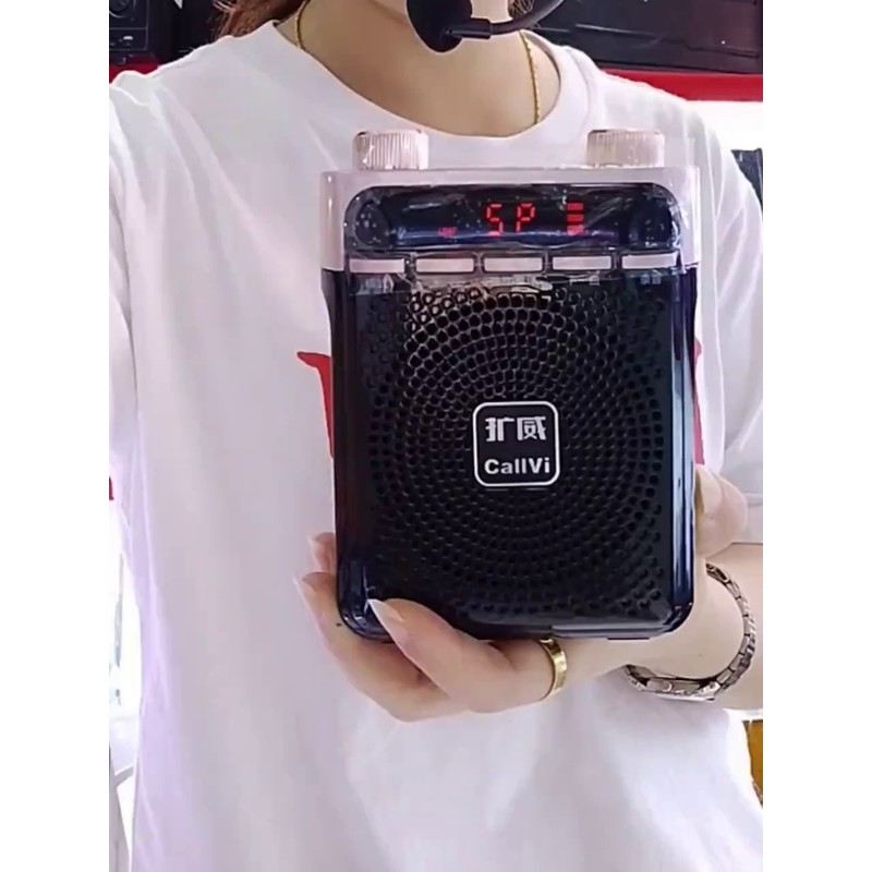 CallVi/扩威V-919无线耳麦蓝牙FM大音量上课户外导游小蜜蜂扩音器