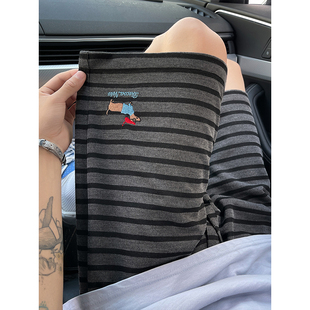 外景腊肠狗刺绣条纹短裤 新款 5XL 特P25 2026 HK25560 夏季