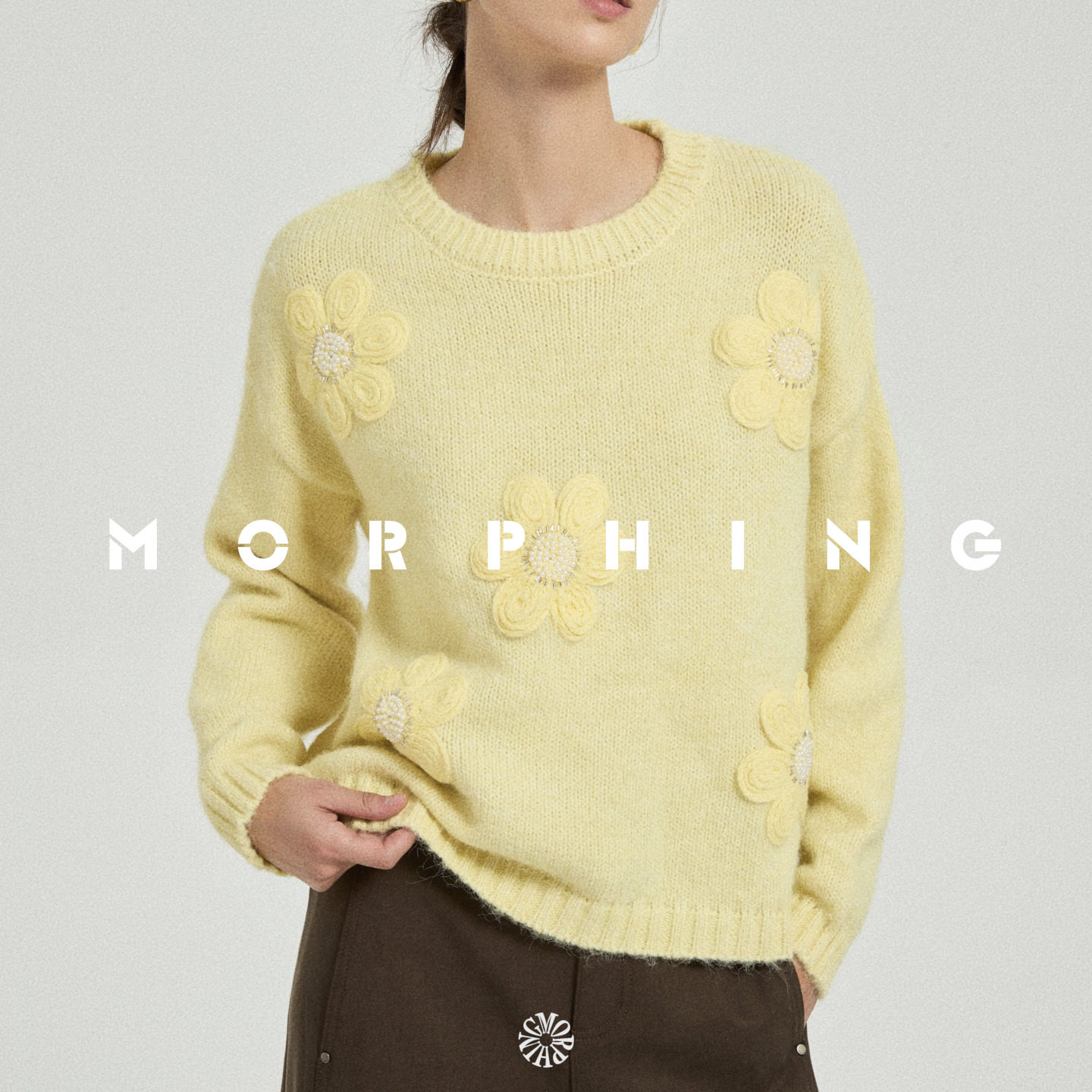 茉斐MORPHING定制法式手毛针织衫
