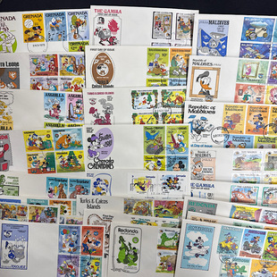 世界各国 首日封 迪士尼专辑  大全 儿童礼物 生日礼物