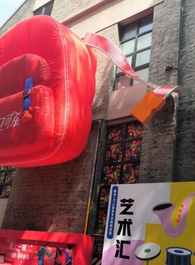 定制充气百事可乐背包气模仿真户外创意快闪活动门店美陈广告道具