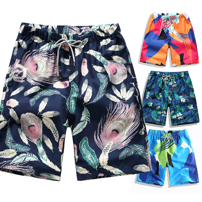 on vacation lovers Beach pants men and women Quick drying Large shorts Easy Five point pants Flat angle swimming trunks The fat Add fertilizer enlargein the Men's clothing, Casual pants  category - from Buy2taobao.com to provide professional Taobao agent buy service
