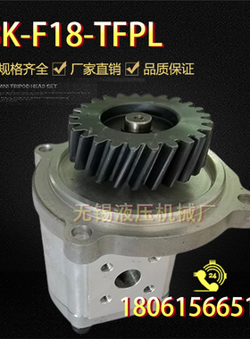 淮安福斯特液压齿轮泵CBK-F18-TFPL农用收割机斜齿油泵全新原装