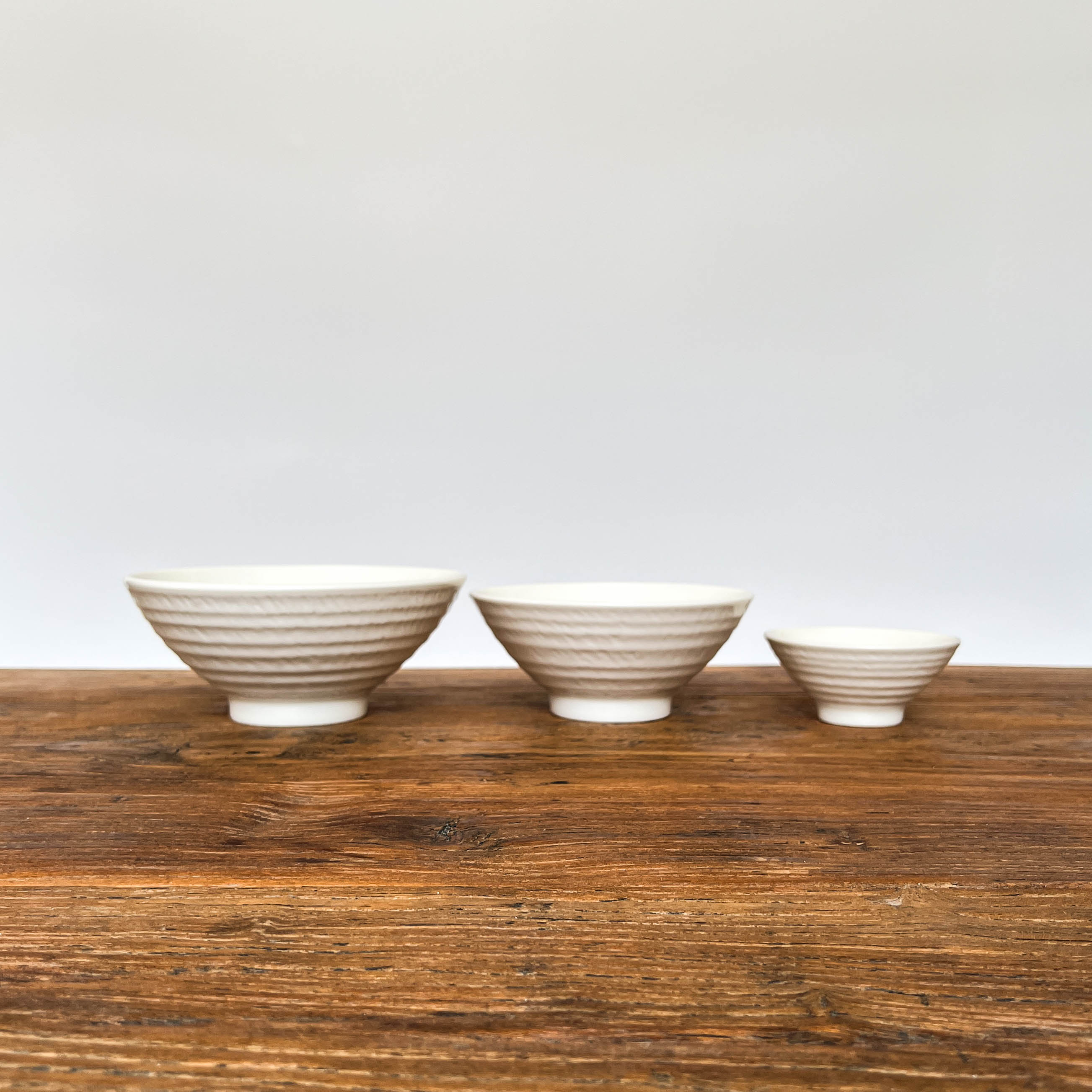 陆升Luzerne正品宋念song系列4/6/7英寸斗笠碗酱料碗馄饨碗新骨瓷