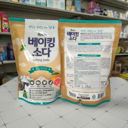 韩国山小怪多用途清洁粉洗衣清洗瓜果蔬菜厨房用具除味清洁1200g