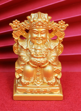 财神到财神爷摆件文财神招财进宝财神像家居供养神像工艺品摆件