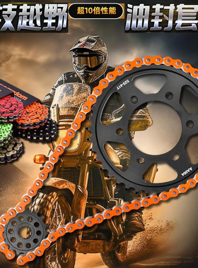 摩托车配件适用川崎ZX-9R链轮ZX900链盘大小齿轮牙盘525链条套链