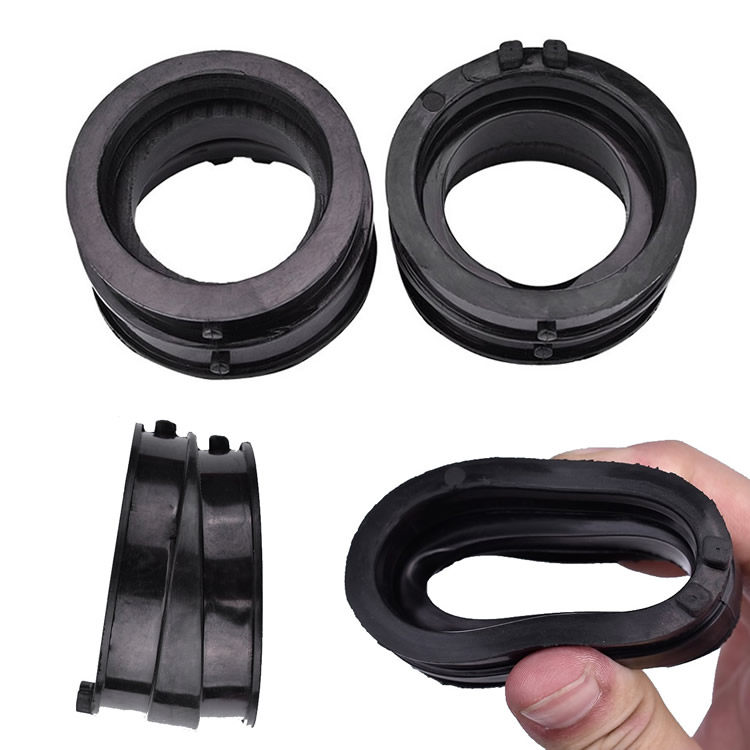 适用越野摩托车本田CRF250化油器接头胶发动机进气口橡胶接口胶管