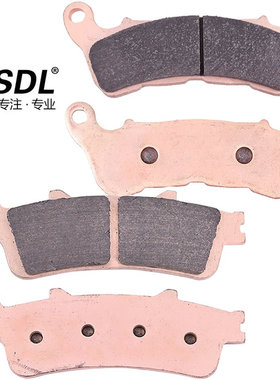 适用本田VFR800 XL1000NT700 VT ST1300前后碟刹片铜基陶瓷刹车片