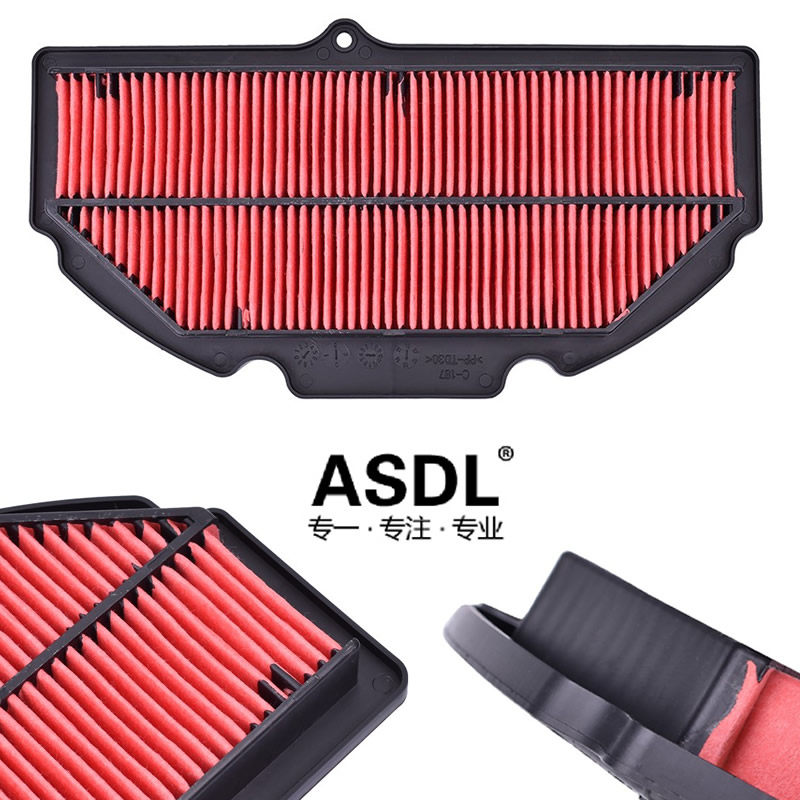 适用GSXR1000 GSXS1000空滤清器09-16年大R空气滤芯进气格大流量