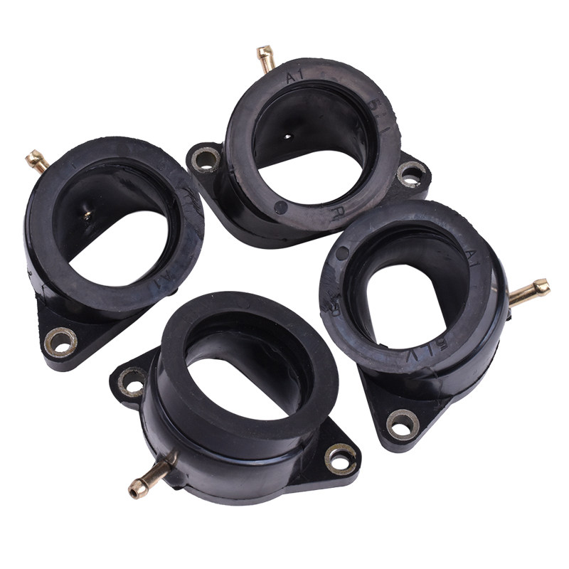 适用雅马哈FZ1N 01-05年FZS1000化油器接头喉管进气口胶管接口管