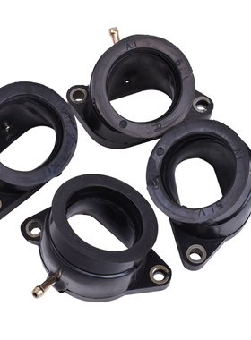 适用雅马哈FZ1N 01-05年FZS1000化油器接头喉管进气口胶管接口管