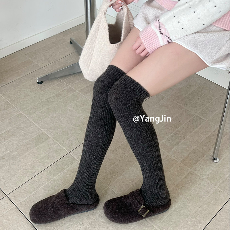 厚款保暖羊毛过膝女袜秋冬季韩风小腿袜堆堆袜软糯3长度中筒袜子,女士内衣/男士内衣/家居服,长筒袜,淘宝优惠券,粉丝福利购,淘宝优惠卷