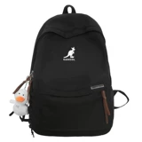 Кенгуру, вместительный и большой ноутбук для путешествий подходит для мужчин и женщин, сумка для школьников, школьный рюкзак, в корейском стиле, простой и элегантный дизайн