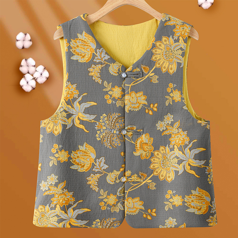 中老年女装妈妈春秋季马甲