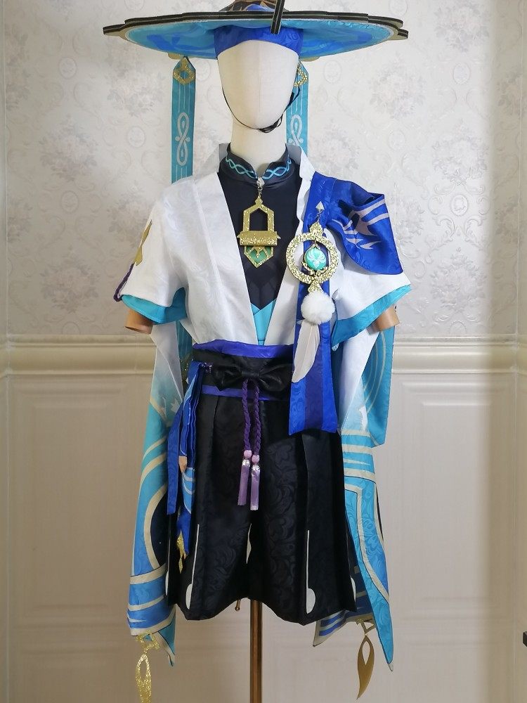 原神cos服男流浪者散兵cosplay男装动漫游戏服装全套c服