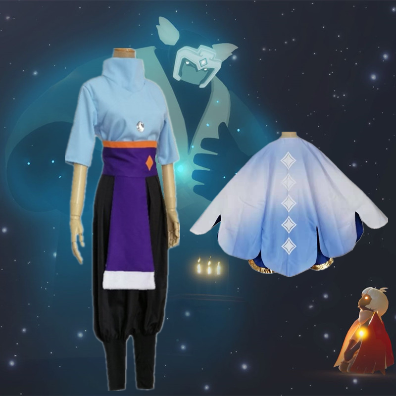 sky光遇cos服 白鸟之光音韵季追光季魔法季感恩季披风斗篷cosplay