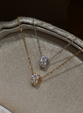 小蛮腰跑环吊坠项链女配饰高级感