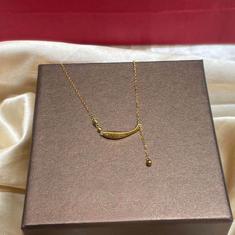 新中式金色小鱼吊坠项链女轻奢小众高级感复古时尚气质秋冬毛衣链,饰品/流行首饰/时尚饰品新,项链,淘宝优惠券,粉丝福利购,淘宝优惠卷