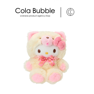 天使白熊凯蒂猫哈喽kt猫公仔玩偶娃娃毛绒玩具 日本hellokitty正版