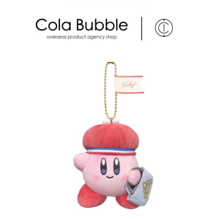 购物星之卡比公仔玩偶娃娃毛绒包包挂件钥匙扣挂饰 日本kirby正版