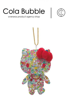 日本hellokitty50周年liberty蝴蝶结凯蒂猫kt猫公仔玩偶毛绒挂件