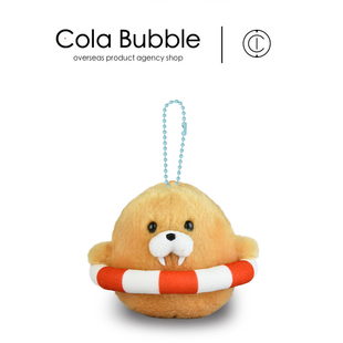 日本amuse周边正版泳圈海象公仔玩偶娃娃毛绒包挂件钥匙扣小挂饰