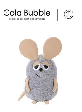 日本Leo Lionni's friends正版卷毛田鼠阿佛公仔玩偶大号毛绒玩具