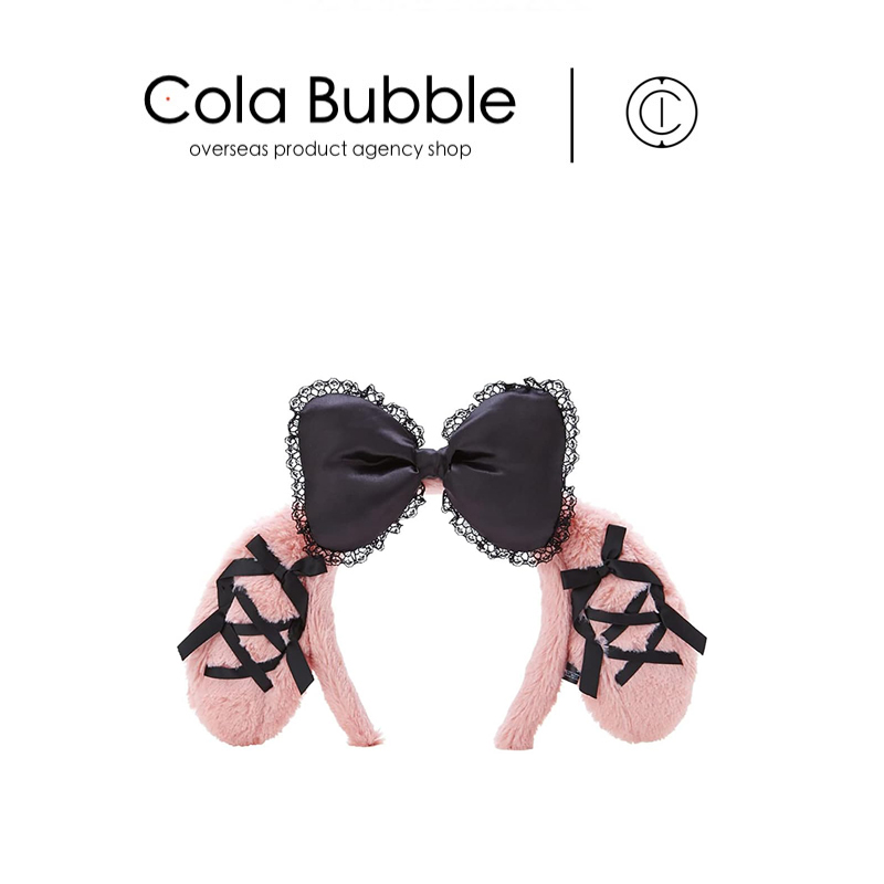 三丽鸥日本正版暗夜美乐蒂发箍