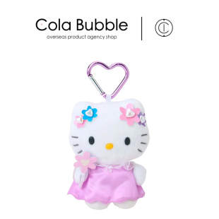 紫裙精灵凯蒂猫kt猫公仔玩偶毛绒包包挂件挂饰 日本hellokitty正版