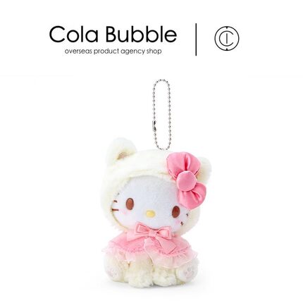 日本正版治愈喵hellokitty凯蒂猫kt猫公仔玩偶毛绒包包挂件小挂饰